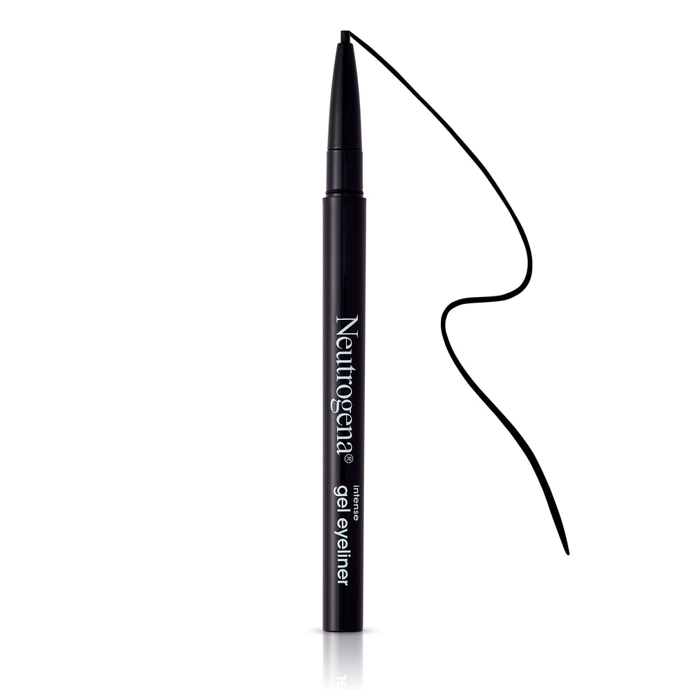 Neutrogena winged eyeliner finished look lifestyle image, bold dramatic definition