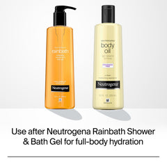 Neutrogena label close detail showing sesame-derived ingredient clarity benefit