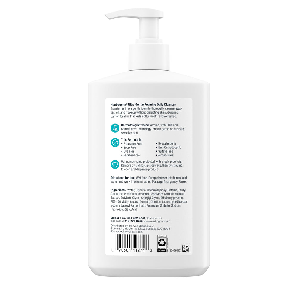 Neutrogena lifestyle shot on shelf to convey daily routine and gentle care