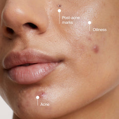 Neutrogena mask on bathroom shelf showing everyday skincare use