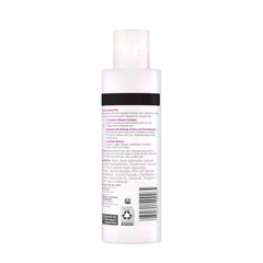 Nighttime skincare scene with bottle showing calming, fragrance-free routine benefit