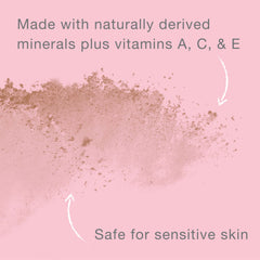 Neutrogena powder texture close-up illustrating fine minerals and breathable feel