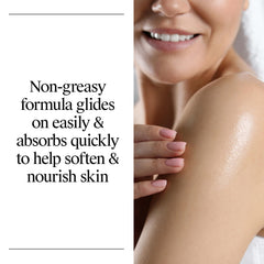 Neutrogena oil texture drop on skin illustrating lightweight absorption benefit
