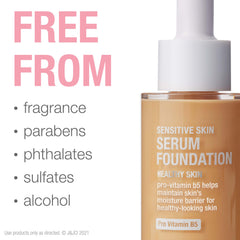 Neutrogena on-skin cheek coverage showing reduced redness and natural look