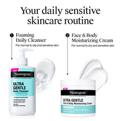Neutrogena open jar top view revealing creamy texture and easy scoopability