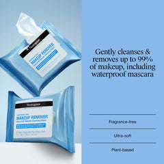Neutrogena open pack close-up of soft cloth texture offering gentle feel