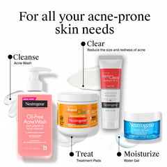 Neutrogena lather on skin showing gentle cleansing and oil removal benefit