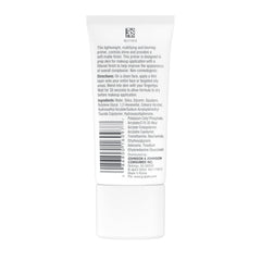 Neutrogena before and after under makeup showing blurred pores and longer wear benefit