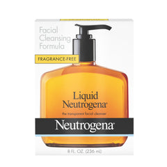 Neutrogena rinsed clean skin result showing fresh complexion benefit: cleans without residue