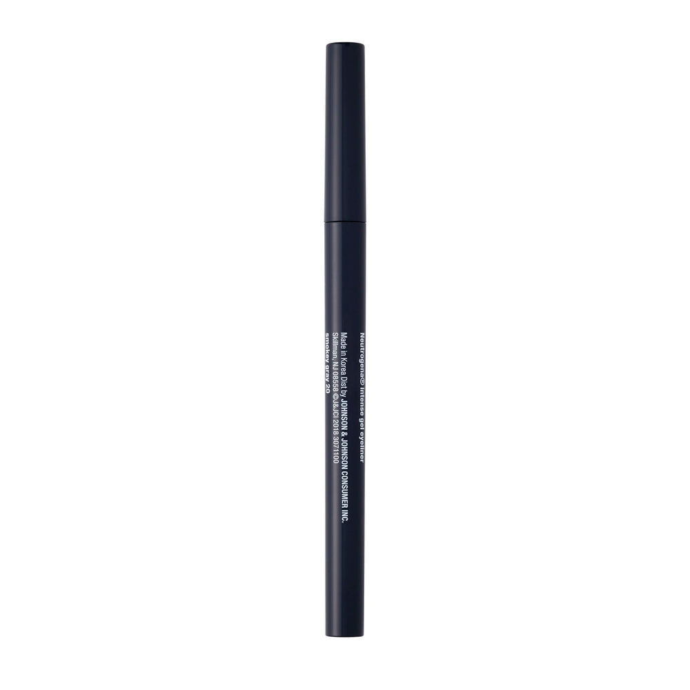 Neutrogena eyeliner next to fingers showing compact size and portability