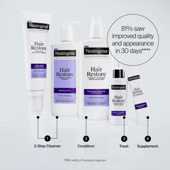 Neutrogena 13 fl oz bottle next to hand for size and portability benefit