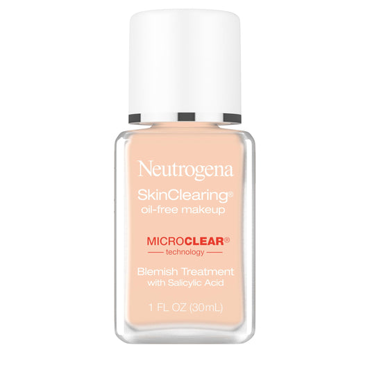 Neutrogena bottle front packaging showing shade and benefits