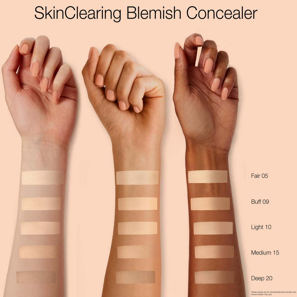 Neutrogena concealer texture droplet illustrating lightweight blendability