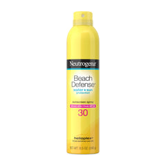 Neutrogena spray front packaging showing SPF 30 protection and benefits