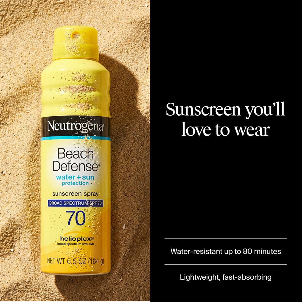Neutrogena mist texture close-up demonstrating lightweight fast absorption