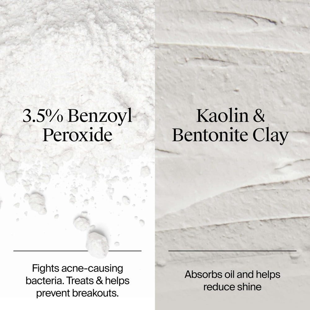 Neutrogena close-up of clay texture showing purifying formula