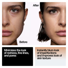 Neutrogena texture closeup on fingertip, displays smooth blendable formula for even finish