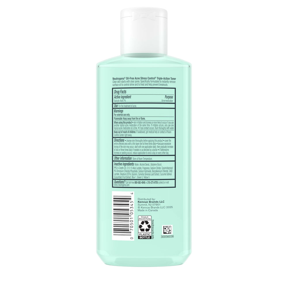 Neutrogena bottle beside a ruler to show the 8 fl oz scale