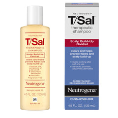 Neutrogena T/Sal lather on hair demonstrating effective cleansing