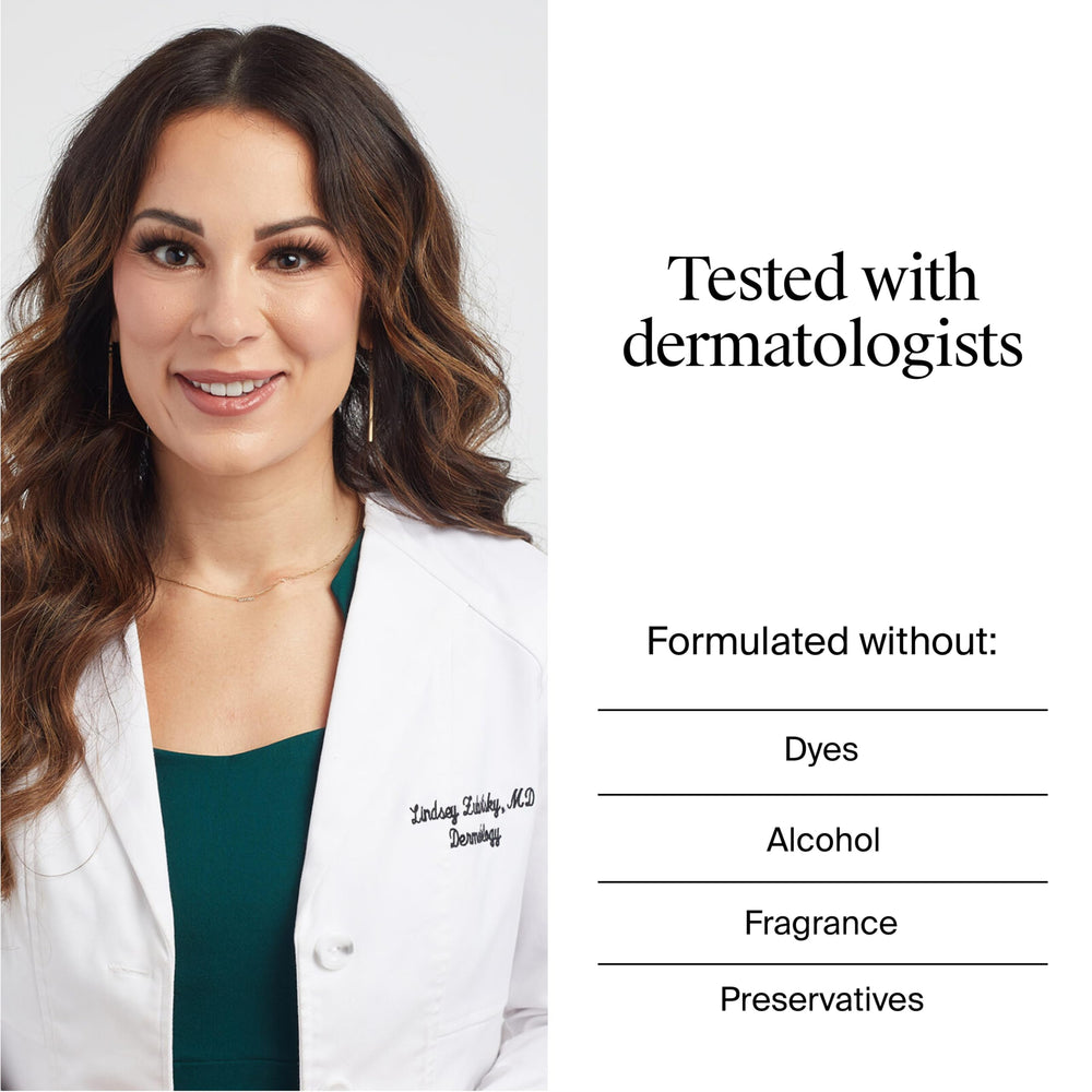 Neutrogena T/Sal+ in hand during shower demonstrating easy use