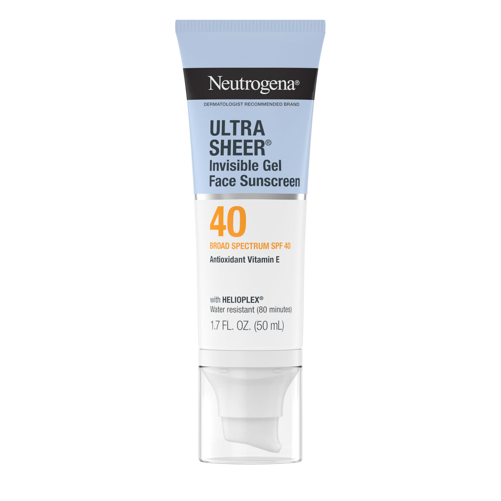 Neutrogena front packaging showing SPF 40 and matte finish benefit