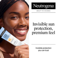 Neutrogena nozzle close-up for precise, mess-free dispensing benefit