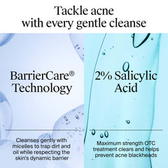 Neutrogena wash in hand demonstration showing lather and application benefit: easy daily use