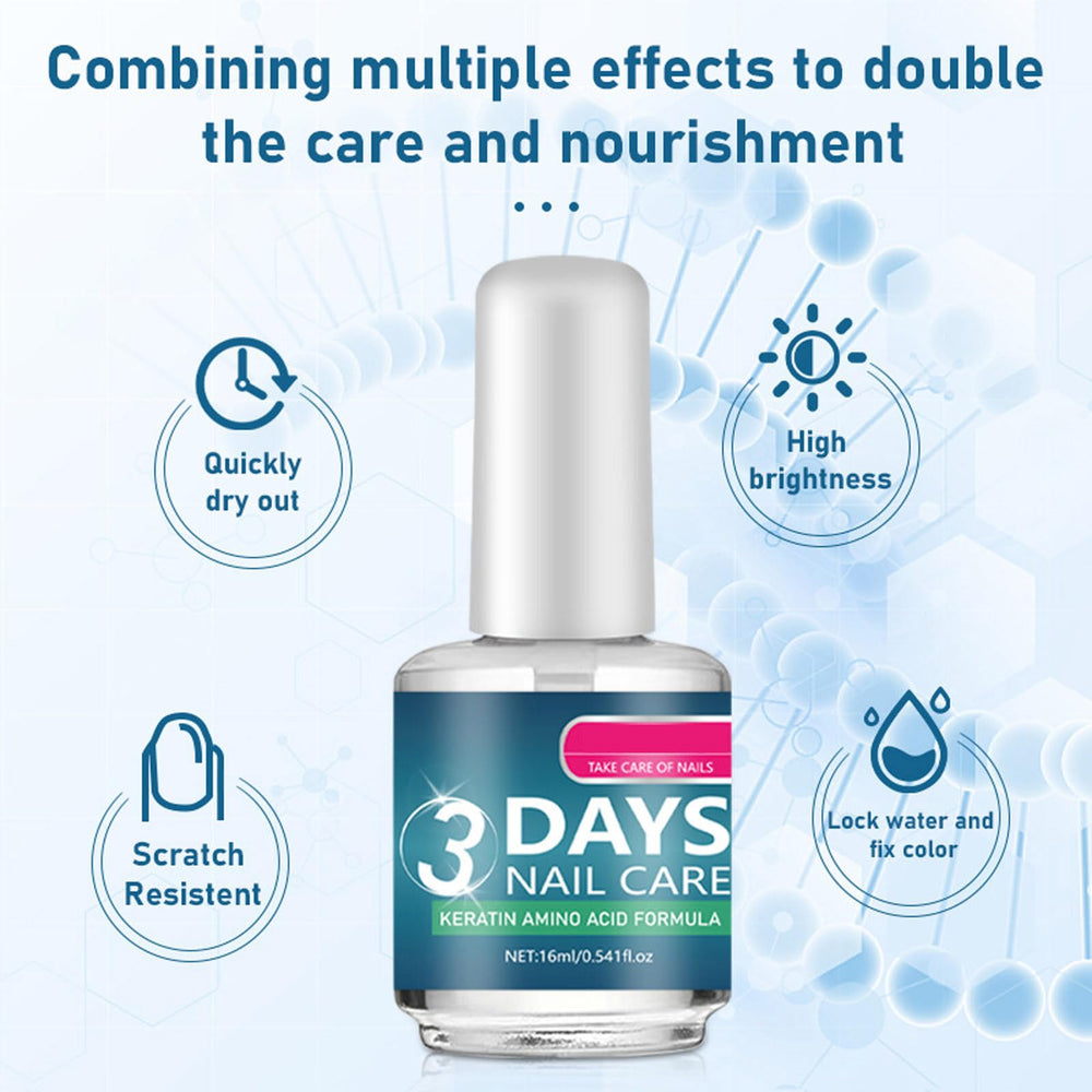 New Cover polish texture close-up showing smooth, clear glossy formula