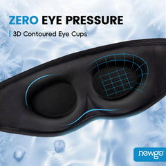 NEWGO soft fabric texture highlighting gentle feel against skin for long wear