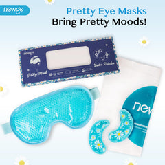 NEWGO eye mask packaging and resealable bag for clean storage convenience