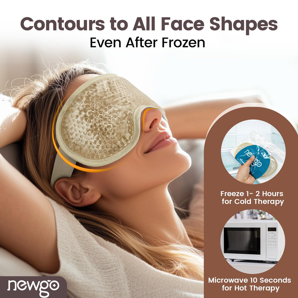 NEWGO plastic-side close-up showing smooth surface for stronger cooling