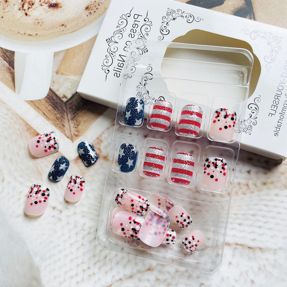 NEWSPIED full layout with 24 nails in varied sizes, ensuring proper fit and simple selection