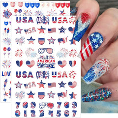 NEWSPIED close-up of sticker texture and crisp star-flag edges for precise application