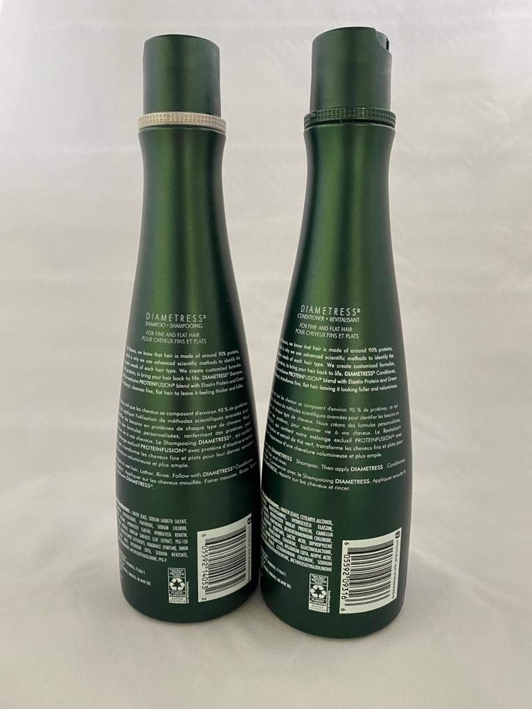 Nexxus Diametress in-use during blow-dry delivering lift and visible volume