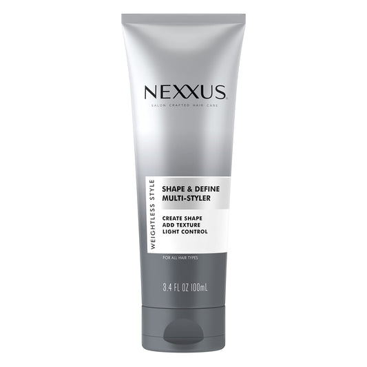 Nexxus front packaging showing product and benefits for easy selection
