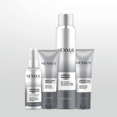 Nexxus PROTEINLOCK ingredient visual illustrating protective barrier benefit