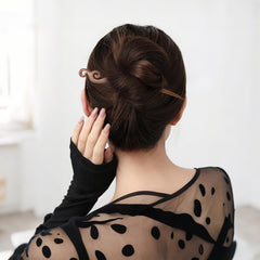 Ngdhkd hair sticks styled with hanfu outfit, adding traditional charm and polish