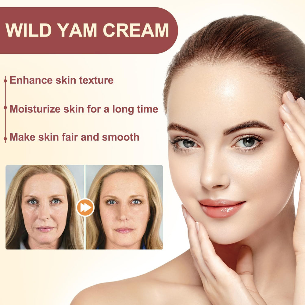 Niaoyun Wild Yam ingredient label closeup highlighting organic botanicals