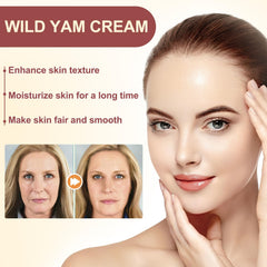Niaoyun Wild Yam ingredient label closeup highlighting organic botanicals
