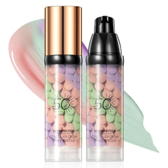 NICEFACE front packaging showing SPF 50 color correcting primer protecting skin