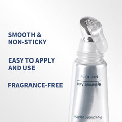 NICEFACE Hyaluronic Acid and peptide ingredient focus