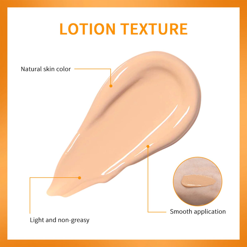 NICEFACE applied outdoors on face demonstrating sun protection benefit