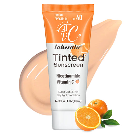 NICEFACE front packaging showing SPF 40 and bronze tint benefit