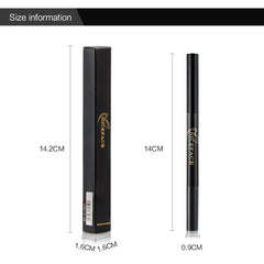 NICEFACE double-ended pencil inside purse for quick on-the-go touch-ups