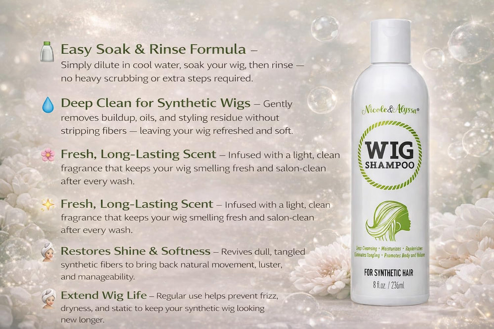 Nicole & Alyssa shampoo pouring into water, demonstrates gentle texture and dilution