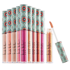 Nicole Miller New York front packaging showing ten gloss tubes and brand appeal