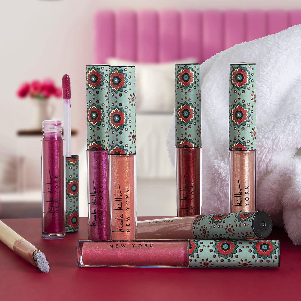 Nicole Miller New York variety of ten shades displayed to highlight color range