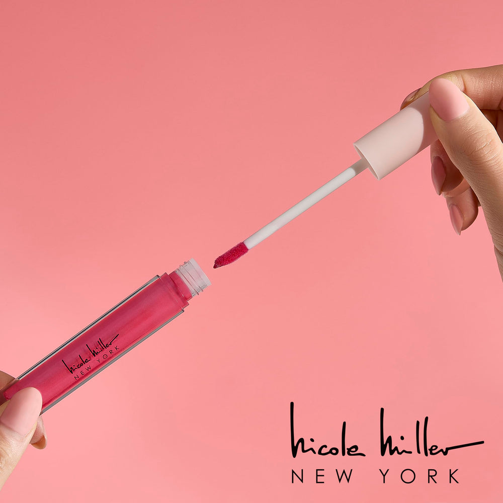 Nicole Miller single tube detail highlighting packaging finish and leak-resistant cap