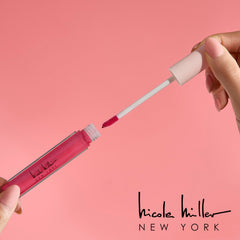 Nicole Miller single tube detail highlighting packaging finish and leak-resistant cap