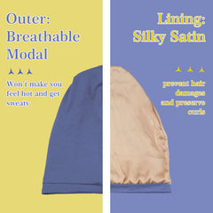NICPOO interior lining and flat elastic band for comfortable hold